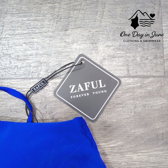 Zaful High Cut Bikini Swimsuit Size L - Picture 2 of 5